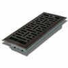 Sierra Grates Metro Steel Floor Register 4 inch X12 inch Metallic Bronze MTR412-BRZ